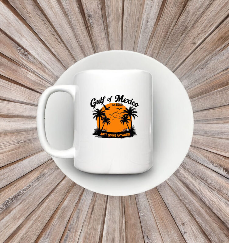 Gulf of Mexico Since 1550 Mug Vintage Gulf of Mexico Since 1550
