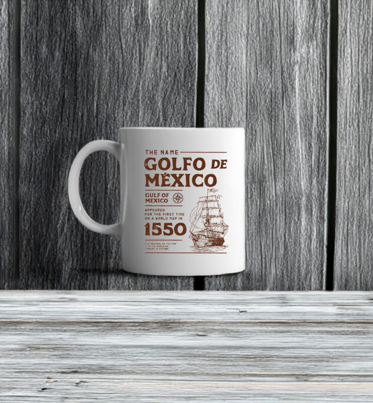 Gulf of Mexico Since 1550 Mug