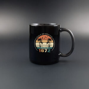 Gulf of Mexico Since 1672 - Vintage Beach Mug