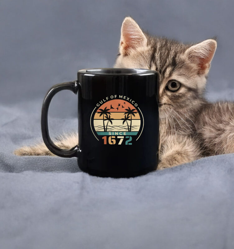 Gulf of Mexico Since 1672 - Vintage Beach Mug