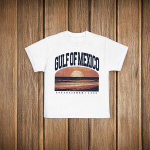 Gulf of Mexico Varsity Sunset Comfort Colors T-Shirt