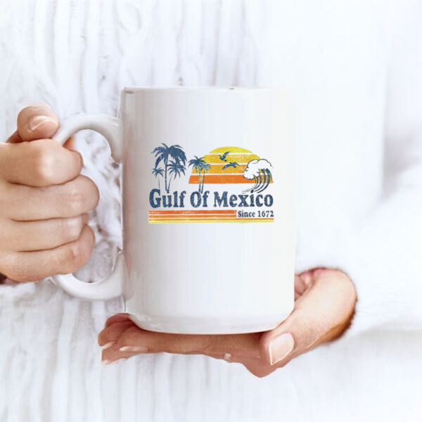 Gulf of Mexico since 1672 retro beach Mug