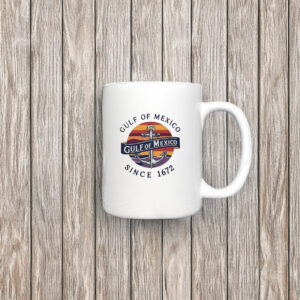 Gulf of Mexico since 1672 retro vintage Classic Mug