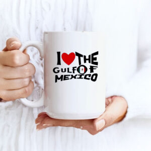 I Love The Gulf Of Mexico Flag Of Mexico Mug