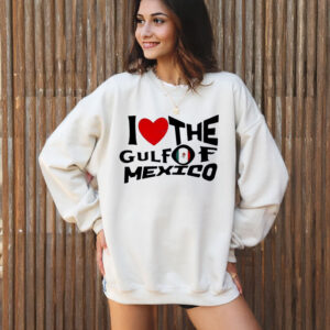 I Love The Gulf Of Mexico Flag Of Mexico T-Shirt