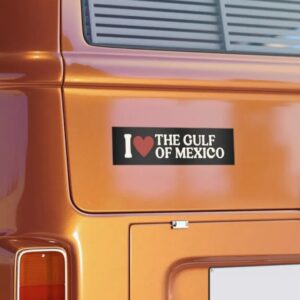 I Love the Gulf of Mexico Magnet, Sticker