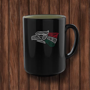 Mexico Flag - Mexican Eagle Aztec Style Active Mug