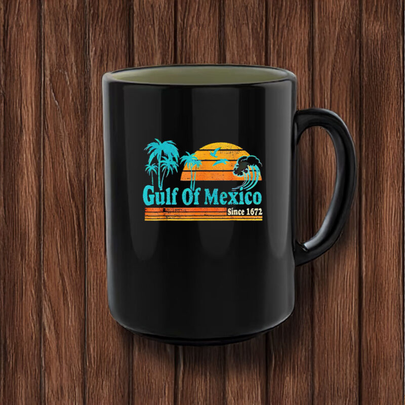 Offcial Gulf Of Mexico Print since 1672 Mug