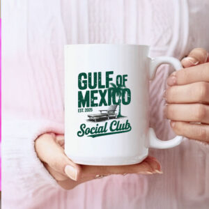 Offcial Gulf of Mexico EST 2025 Social Club Mug