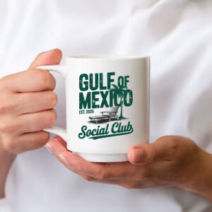 Offcial Gulf of Mexico EST 2025 Social Club Mug