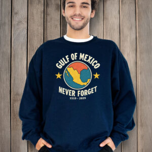 Offcial Gulf of Mexico Never Forget 1519 - 2025 T-Shirt
