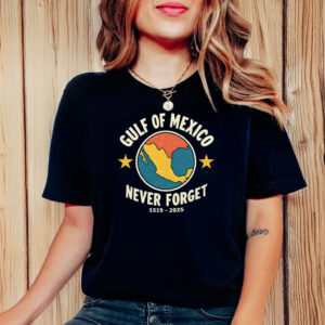Offcial Gulf of Mexico Never Forget 1519 - 2025 T-Shirt