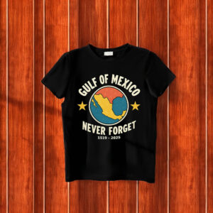 Offcial Gulf of Mexico Never Forget 1519 - 2025 T-Shirt