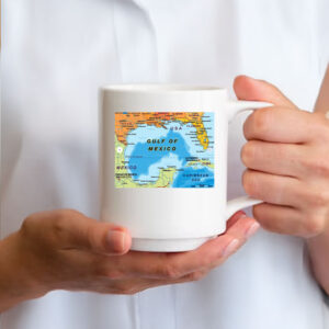 Offical GULF OF MEXICO MAP Mug