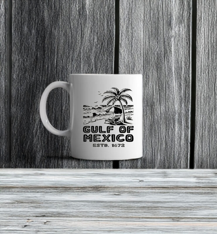 Official Estd 1672 Beach Gulf Of Mexico Forever Mug
