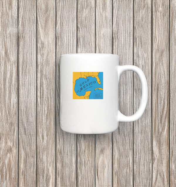 Official Gulf Of Mexico Since 1550 Historic Map Mug