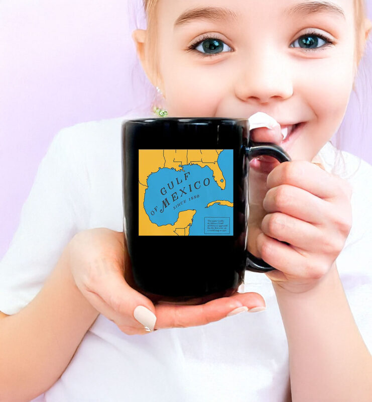 Official Gulf Of Mexico Since 1550 Historic Map Mug