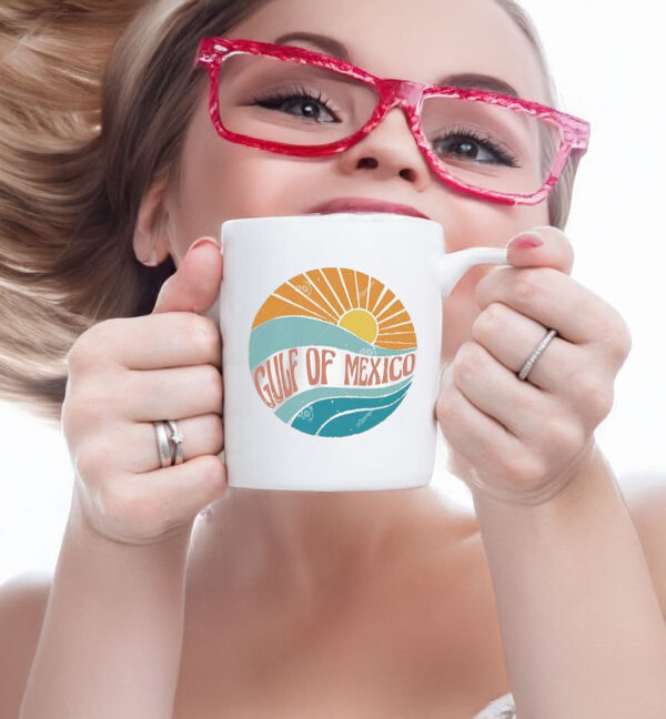 Official Gulf Of Mexico Summer Sun Beach Mug