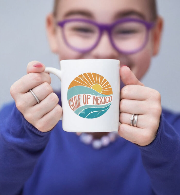 Official Gulf Of Mexico Summer Sun Beach Mug