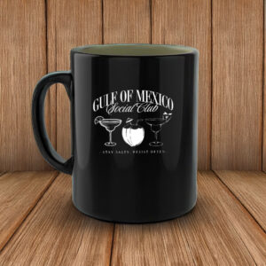 Retro Gulf Of Mexico Social Club Progressive Liberal Mug
