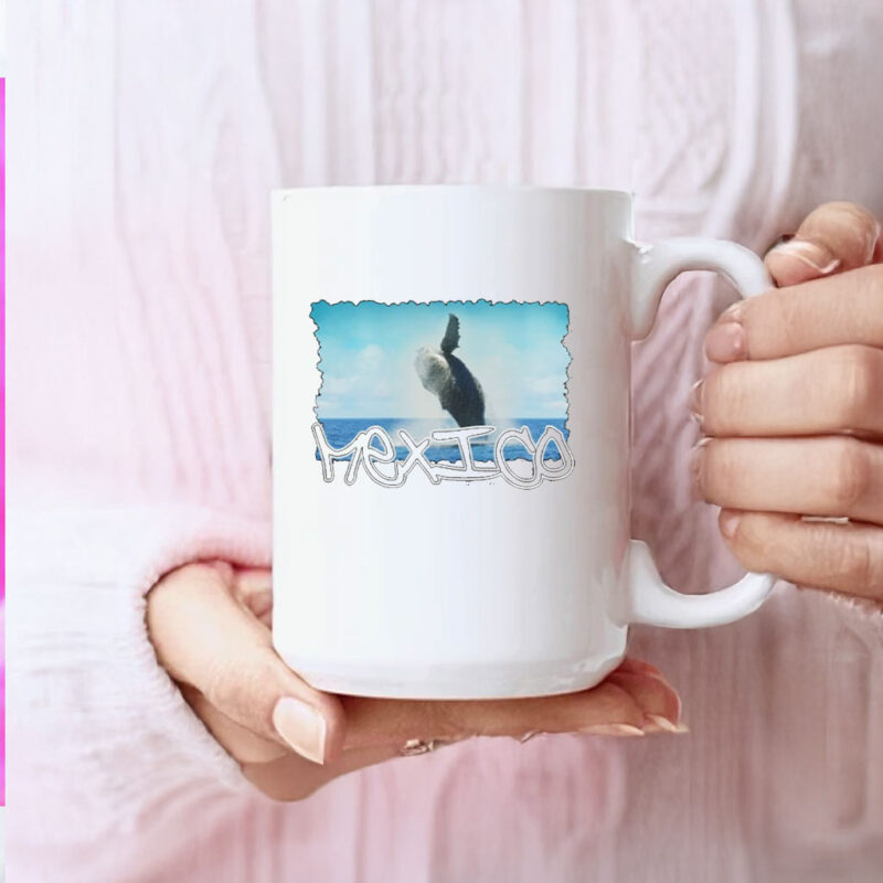 TOOLOUD Mexico - Whale Watching Cut-out Children's Mug