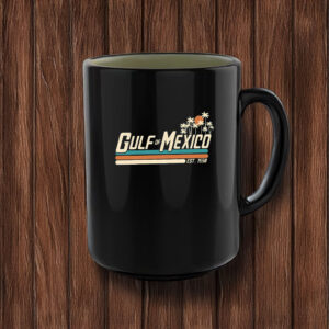 Texas Alabama Mississippi Florida Beach, Gulf of Mexico Mug