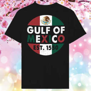 Gulf of Mexico Est 1550 Flag T-Shirt