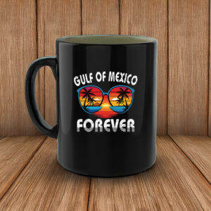 Gulf of Mexico Forever Vintage Sunset Beach Mug