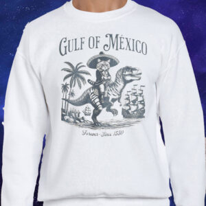 Gulf of Mexico Funny Pirate Cat T-Shirt