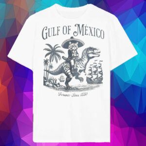 Gulf of Mexico Funny Pirate Cat T-Shirt