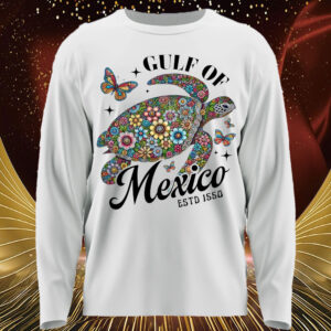 Sea Turtle The Gulf Of Mexico Estd 1550 T-Shirt
