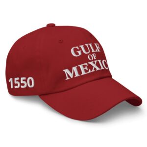 Gulf of Mexico 1550 Flag USA Hat