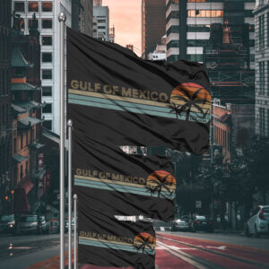 Gulf of Mexico, Anti Maga Trump Flag