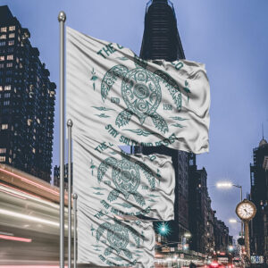 Gulf of Mexico Cute Flag