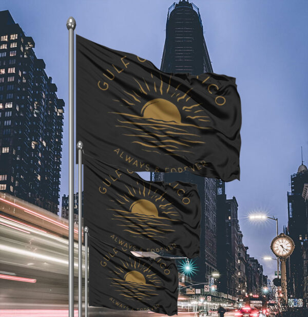 Gulf of Mexico Flag, Patriotic Flag