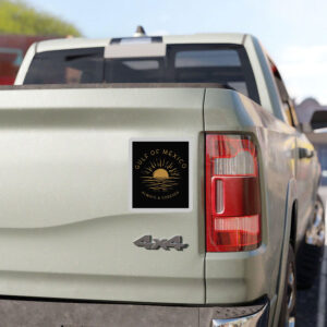 Gulf of Mexico Flag, Patriotic Sticker