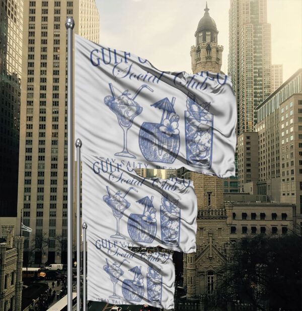 Gulf of Mexico Social Club Flag