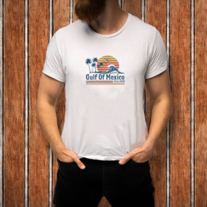 Retro Sunset Gulf Of Mexico Since 1550 Shirt