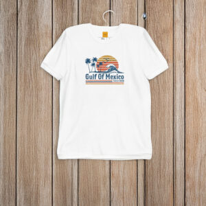 Retro Sunset Gulf Of Mexico Since 1550 Shirt