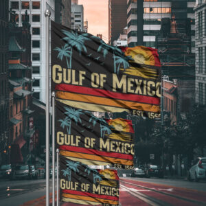 Sunset Gulf of Mexico Sea Resist Flag