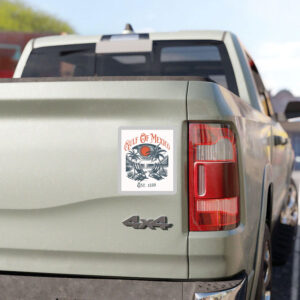 Vintage Gulf Of Mexico Est 1550 Sticker